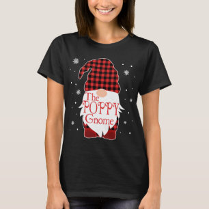 Christmas Pajama Familiengeschenk Poppy Gnome Buff T-Shirt