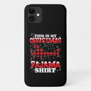 Christmas Pajama Funny Aviation Airplan Geschenk Case-Mate iPhone Hülle