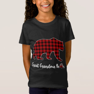 Christmas Pajama Matching Family Red Kariert Great T-Shirt