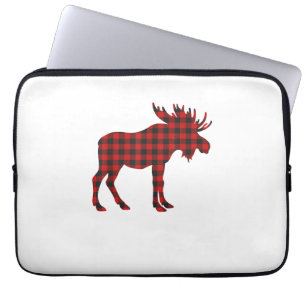 Christmas Pajama Moose T-Shirt Animal Pajamas Xmas Laptopschutzhülle