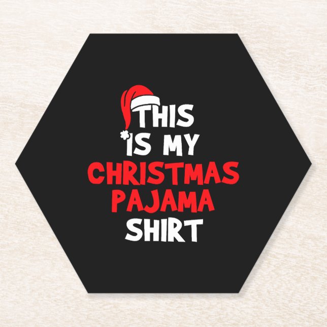 Christmas Pajama Untersetzer (Vorderseite)