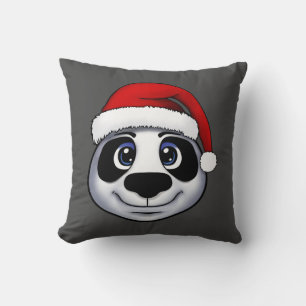 Christmas Panda Kissen