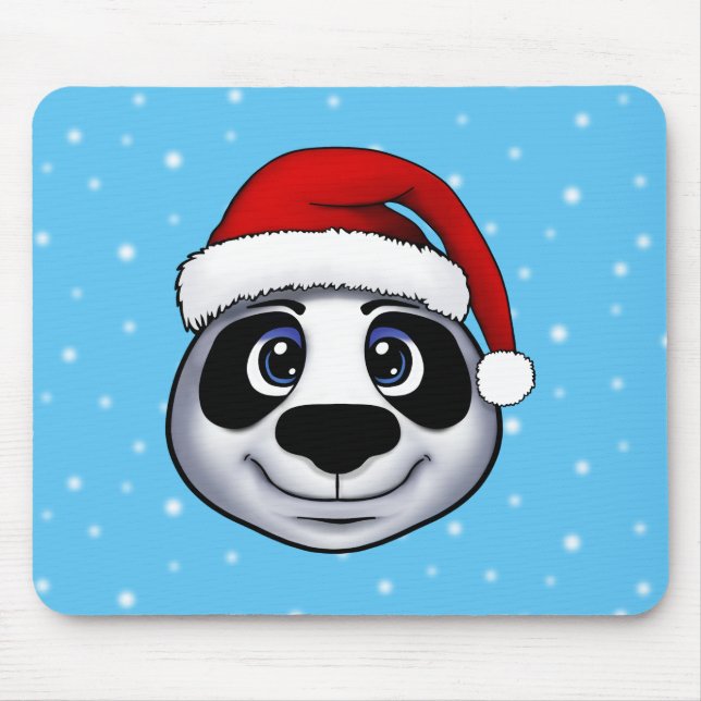 Christmas Panda Mousepad (Vorne)