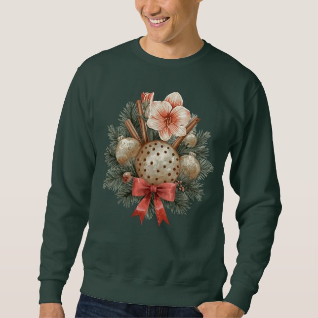 Christmas Panettone Arrangement Sweatshirt (Vorderseite)