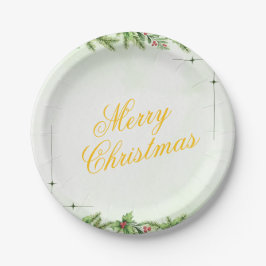 Christmas Paper Plate – Festive Holiday Tableware Pappteller