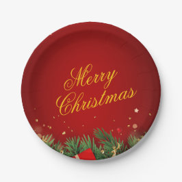 Christmas Paper Plate – Festive Holiday Tableware Pappteller