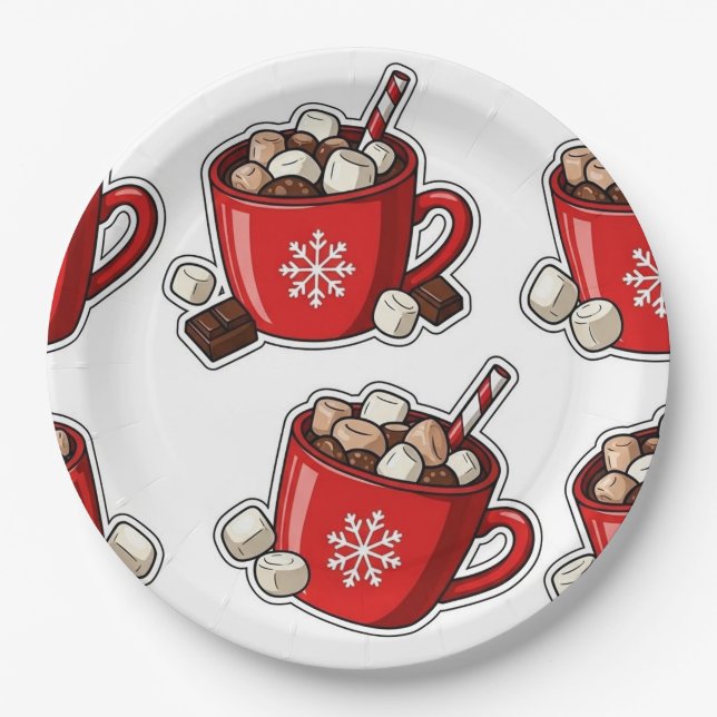 Christmas Pappteller (Vorderseite)