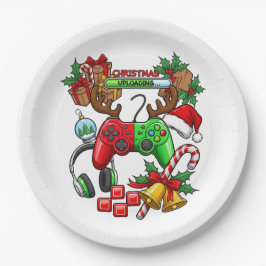 Christmas Pappteller