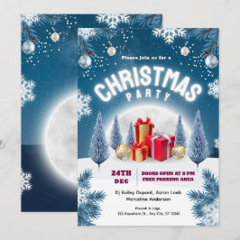 Christmas Party Event Flyer Einladung