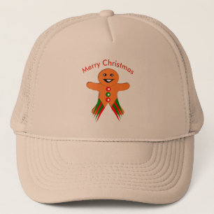 Christmas Party Gingerbread Man Hat Truckerkappe