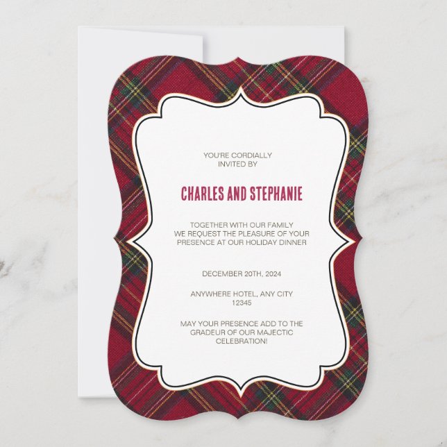 Christmas Party Invitation, Christmas Invitations (Devant)