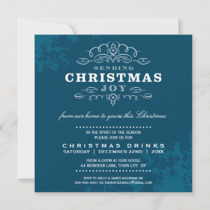 CHRISTMAS PARTY INVITE: Weihnachtsfreuden 4 Einladung