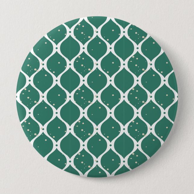 Christmas Pattern 119 Button (Vorderseite)