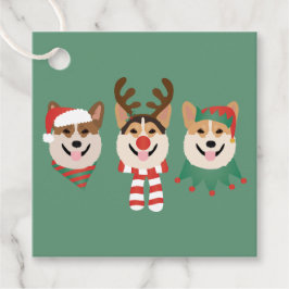 Christmas Pembroke Welsh Corgi Hunde Geschenkanhänger