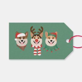 Christmas Pembroke Welsh Corgi Hunde Geschenkanhänger