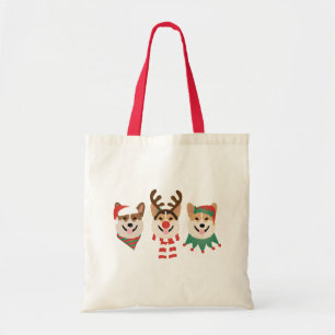 Christmas Pembroke Welsh Corgi Hunde Tragetasche