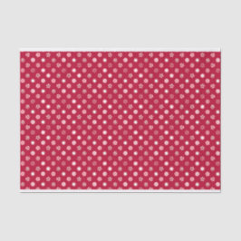 Christmas Peppermint Candy Lollipops Polka Dot Seidenpapier