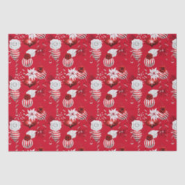Christmas Peppermint | Ornament Floral Ribbon Seidenpapier