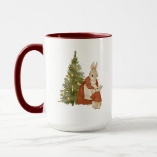 Christmas Peter Rabbit Vintag Tasse
