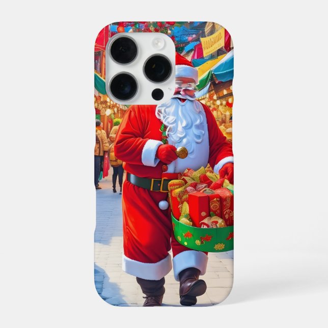 Christmas Phone Wallpapers - Cozy Winter iPhone 16 Pro Hülle (Rückseite)