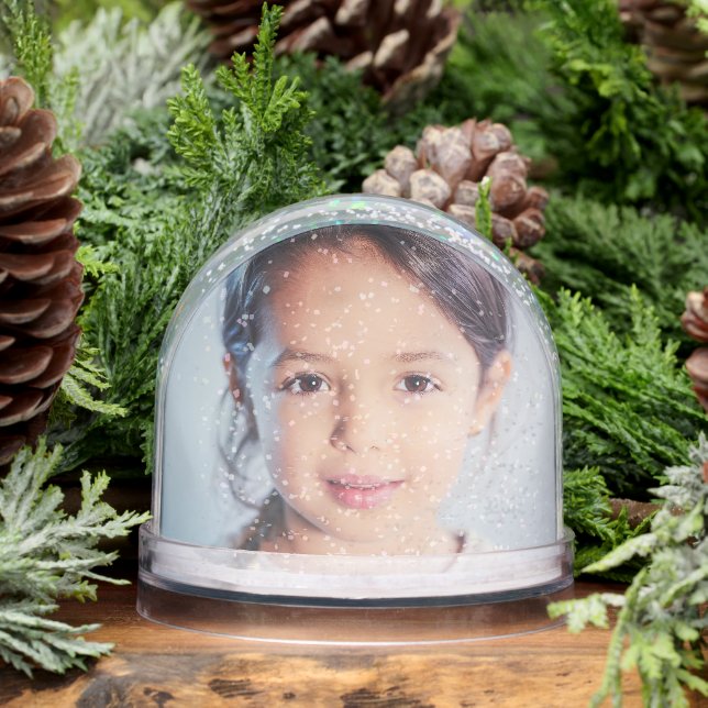 CHRISTMAS PHOTO CUSTOM SNOW GLOBE (Hiver)