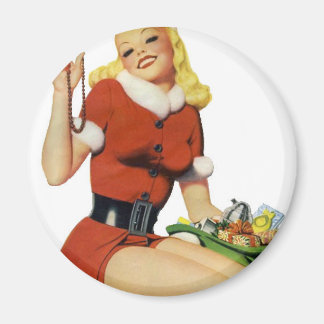 Christmas Pinup Magnet