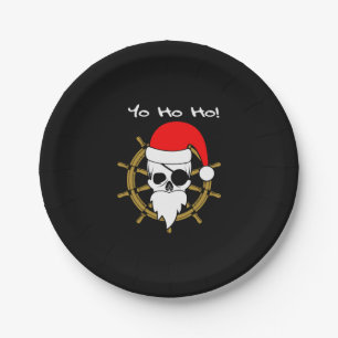 Christmas Pirates T Shirt Pappteller