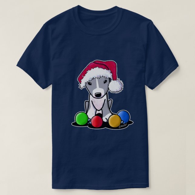 Christmas Pitbull T-Shirt (Design vorne)