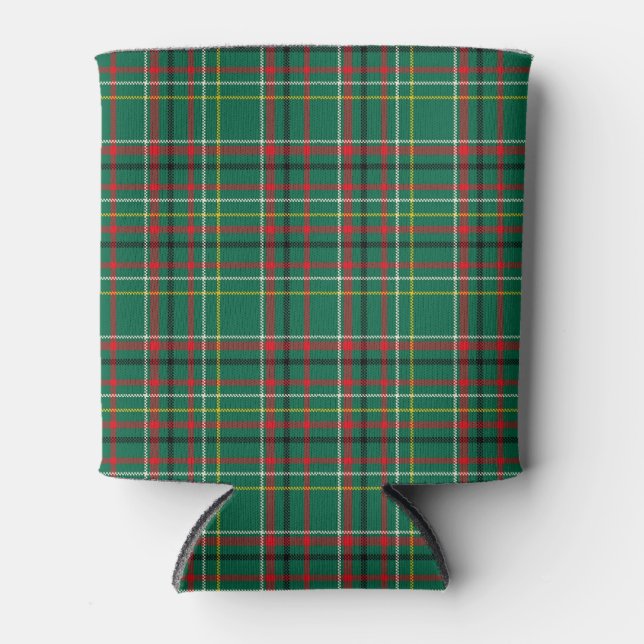 Christmas Plaid Green Pattern-23914 Dosenkühler (Vorderseite)