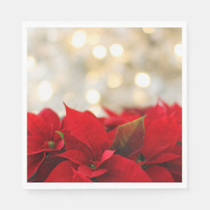 Christmas Poinsettia Serviette