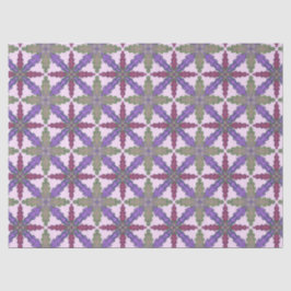Christmas Poinsettia Stars wrapping paper  Seidenpapier