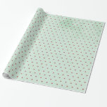 Christmas Polka Dot Poke Punkt Wrapping Paper Geschenkpapier<br><div class="desc">Christmas Polka Dot Poke Punkt Poka Pokadot Wrapping Paper</div>