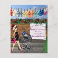 Christmas Polka-Dot Street Art Baby Dusche