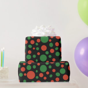 Christmas Polka Dots ! Geschenkpapier