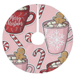 Christmas Polyester Weihnachtsbaumdecke