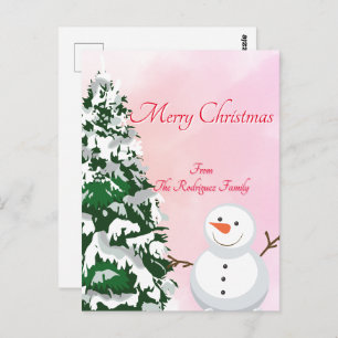 CHRISTMAS POSTCARD POSTKARTE