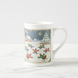 Christmas Poultry in Motion, Coffee Mug Prozellantasse