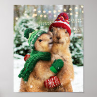 Christmas Prairie Dogs