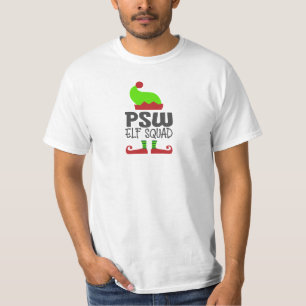 Christmas PSW Elf Squad, Personal Support Worker T-Shirt