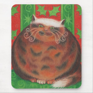 Christmas Pud Mousepad