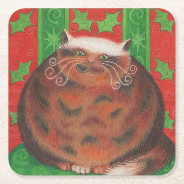 Christmas Pud Untersetzer (Vorderseite)
