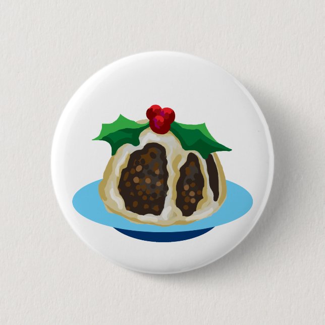 Christmas pudding button (Vorderseite)