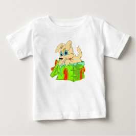 Christmas Puppy Baby T-shirt