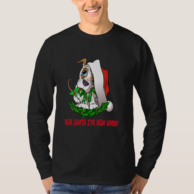 Christmas Puppy Shirt (Vorderseite)