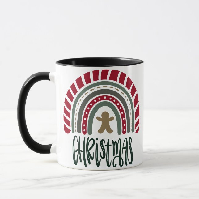 CHRISTMAS RAINBOW Lebkuchen Tasse (Links)