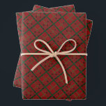 Christmas Red Buffalo Plaid Geschenkpapier Set<br><div class="desc">A traditional red Christmas plaid with a trendy buffalo pattern.  The perfect gift presentation for all of your packaging this holiday season!</div>