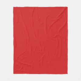 Christmas Red Fleece Blanket