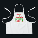 Christmas Red Green Santa Baking Küche Schürze<br><div class="desc">Christmas Red Green Santa Baking Niedlicher Koch Koch Küche Schürze</div>
