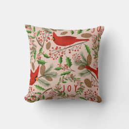 Christmas Red Kardinal Bird Kissen