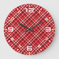 Christmas Red Kariert Pattern Design-62667